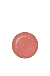 nail polish swatch drop of Just Gel Polish Palermo shimmer peachy pink nail lacquer